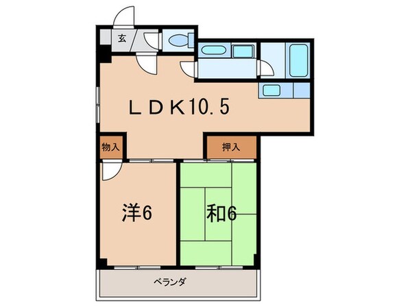 アンシャンテの物件間取画像